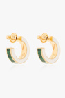 Bottega Veneta WHITE Hoop earrings