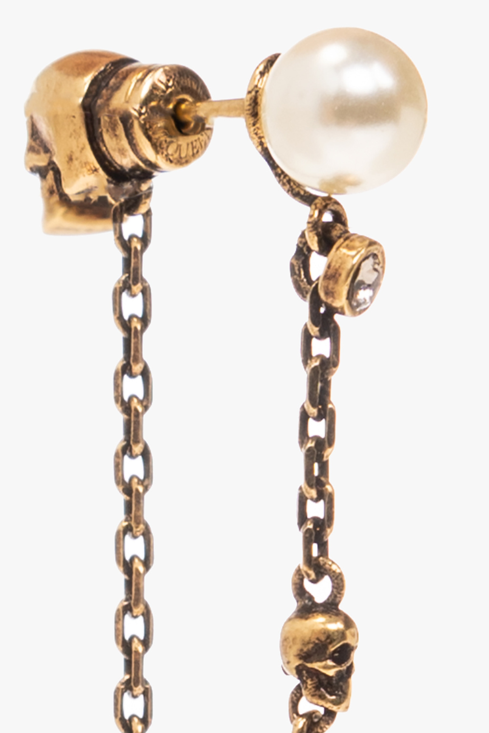 Alexander McQueen Brass earrings