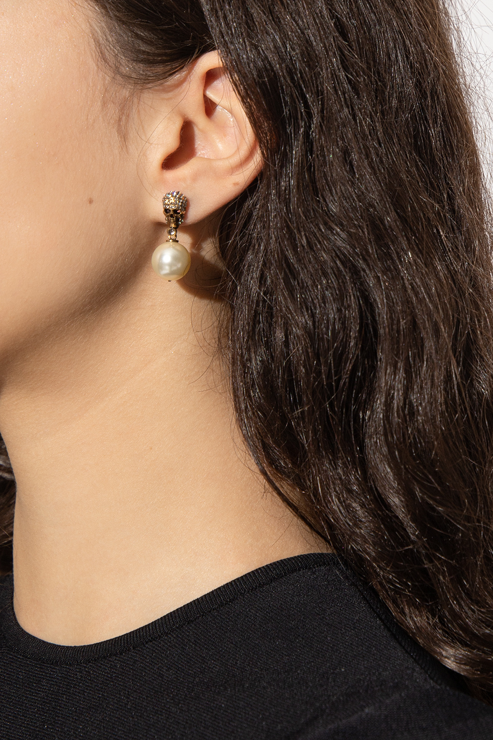 Alexander McQueen Skull earrings