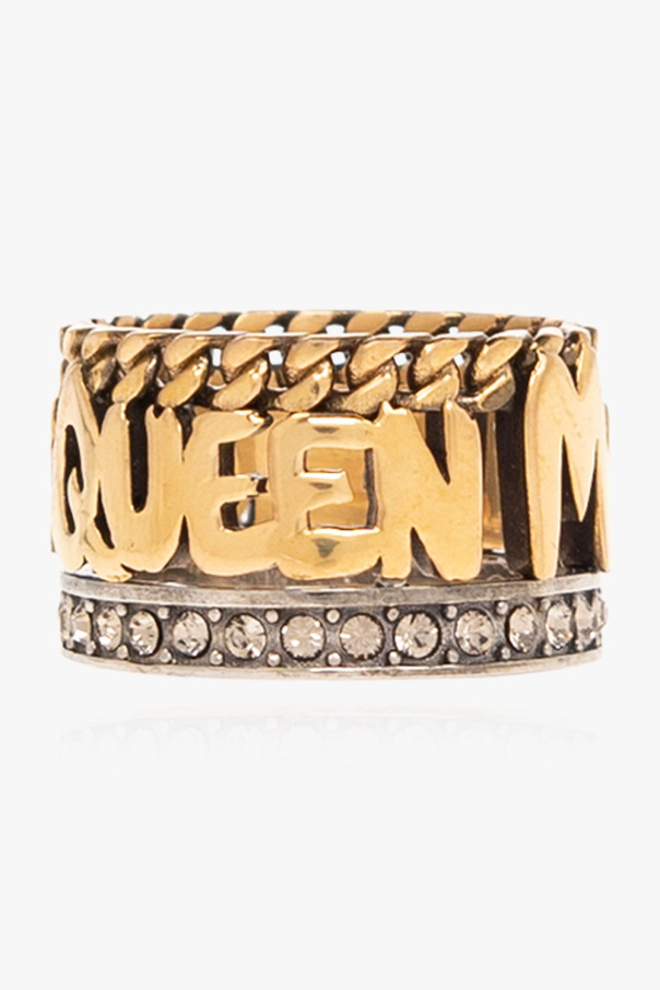 Alexander McQueen Alexander McQueen Brass Cuff Bracelet