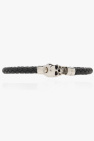 Alexander McQueen BLACK Leather bracelet
