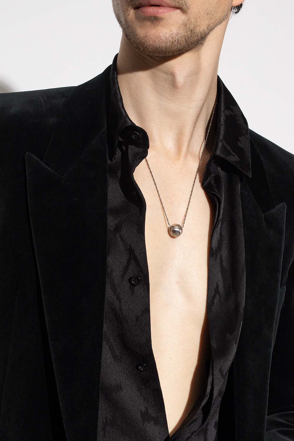 Saint Laurent Brass necklace