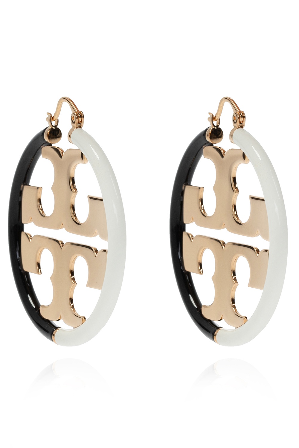 Tory Burch Hoop earrings with logo | Women's Jewelery | Vitkac