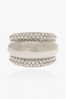 Saint Laurent Crystal-embellished ring