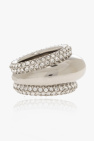 Saint Laurent Crystal-embellished ring