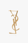 Saint Laurent GOLD Mono earring with logo