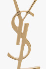 Saint Laurent GOLD Mono earring with logo