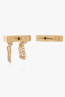 Saint Laurent GOLD Earrings with logo