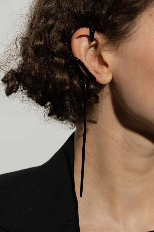 Alexander McQueen Ear cuff with charm