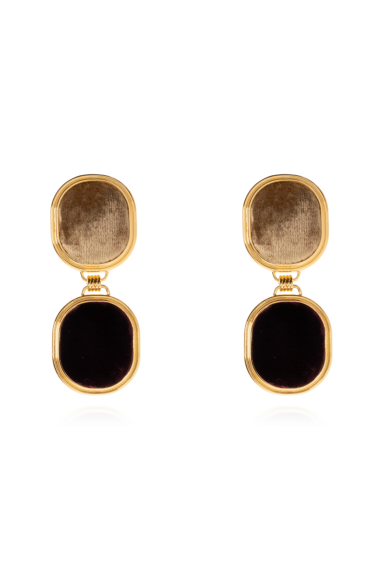 Saint Laurent Long clip-on earrings