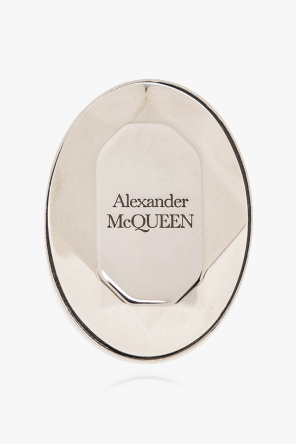 Alexander McQueen Black & Beige Metropolitan Backpack