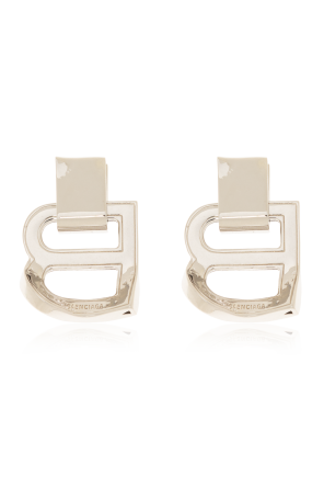 Balenciaga Logo earrings