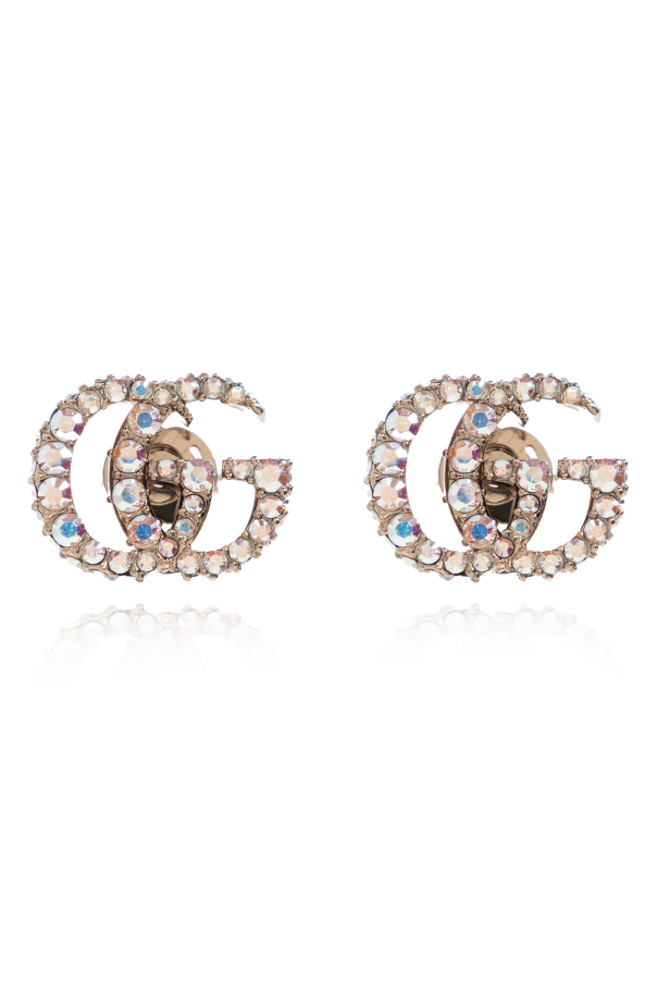 gucci horsebit Earrings with logo