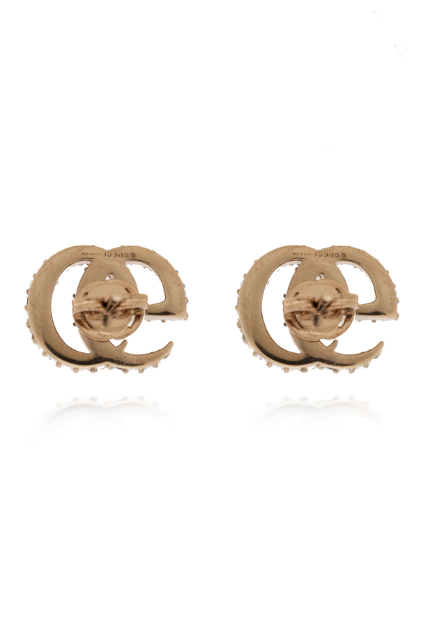 gucci horsebit Earrings with logo