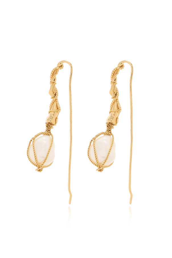 Bottega flat Veneta Pearl earrings