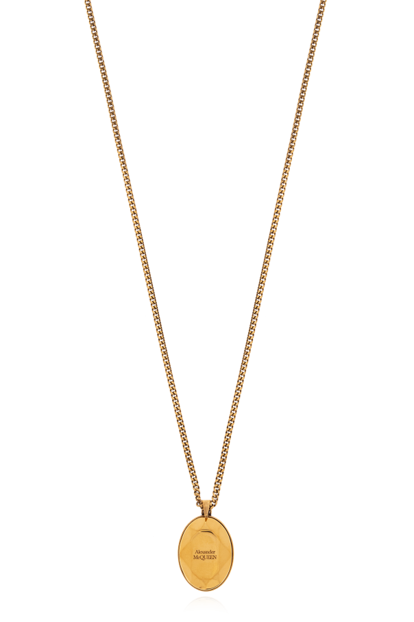 Brass necklace od Alexander McQueen