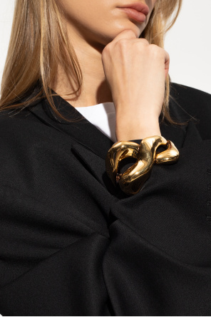 Mosiężna bransoleta od Alexander McQueen