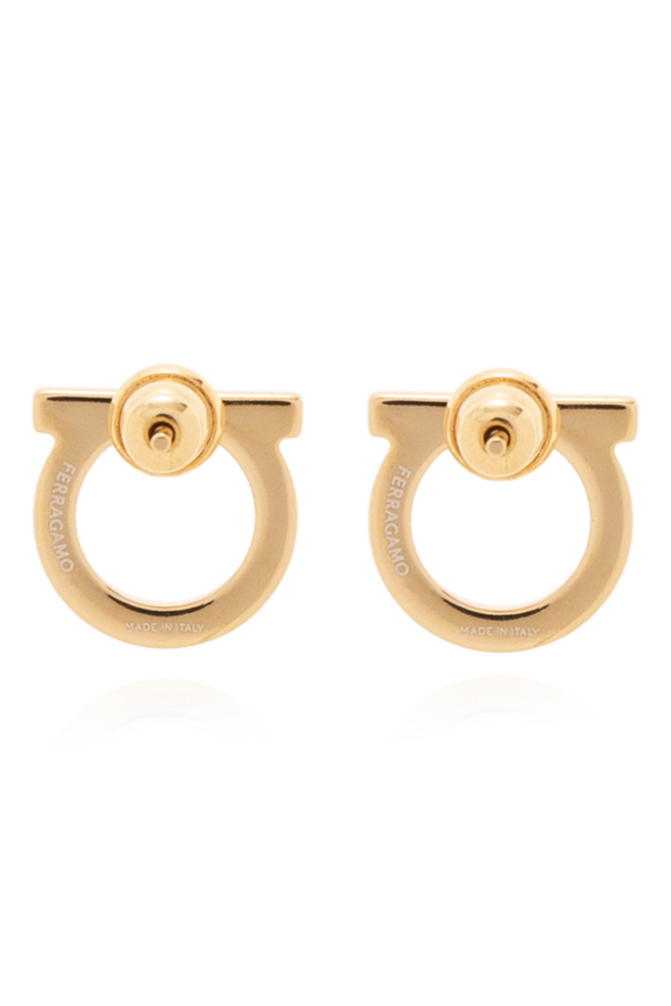 FERRAGAMO Kolczyki w kształcie logo