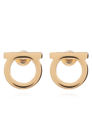 Logo-shaped earrings