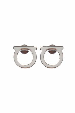 Logo-shaped earrings