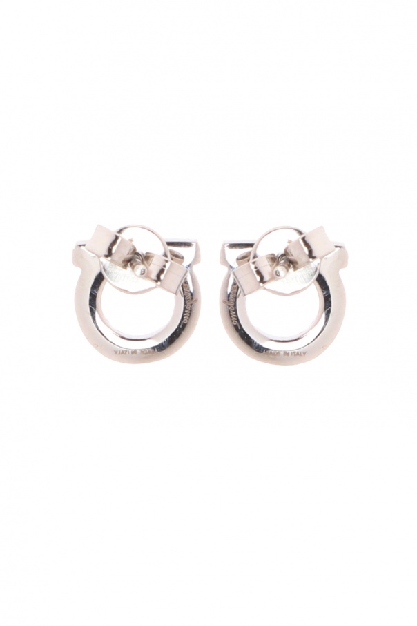 FERRAGAMO 'Gancini' motif earrings