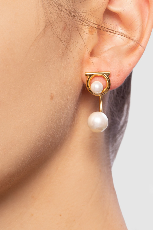 FERRAGAMO Earrings with pearls