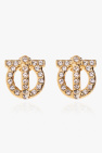 FERRAGAMO GOLD Brass earrings