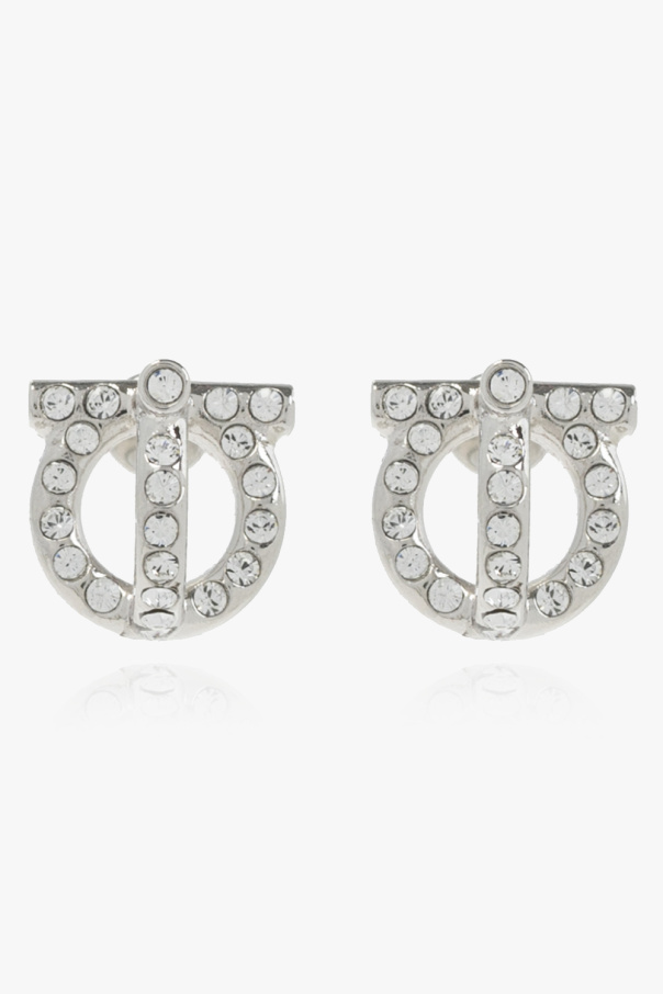 Salvatore Ferragamo Earrings with logo