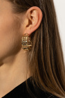 FERRAGAMO GOLD Crystal-embellished earrings