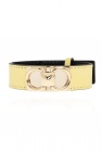 FERRAGAMO YELLOW Bracelet with logo