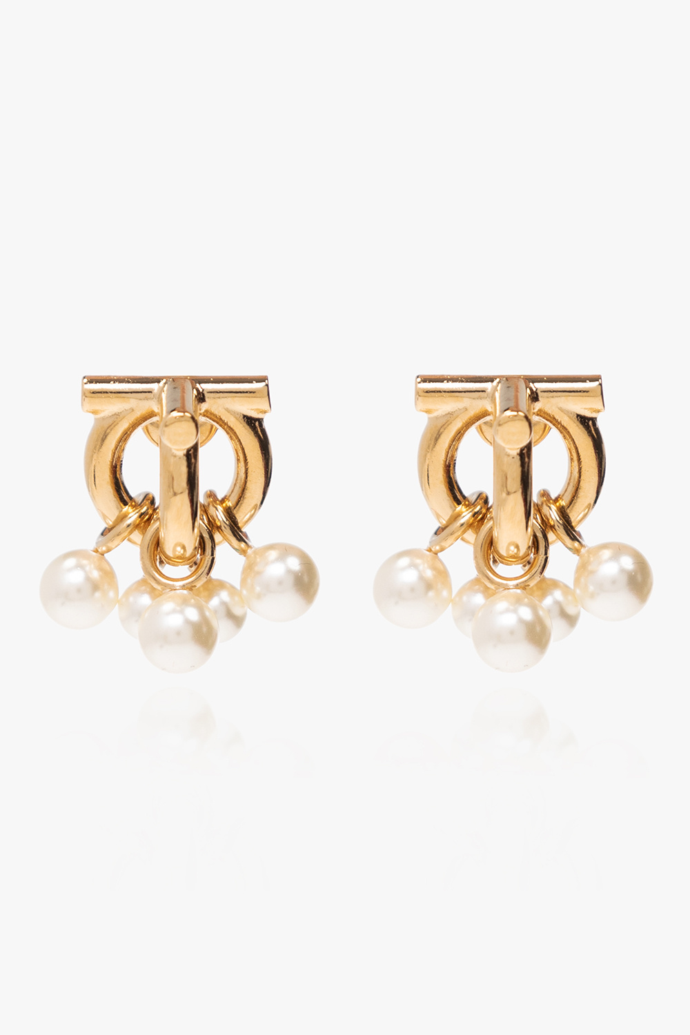 FERRAGAMO Brass earrings