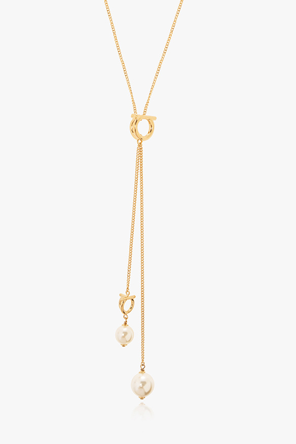 FERRAGAMO Brass necklace