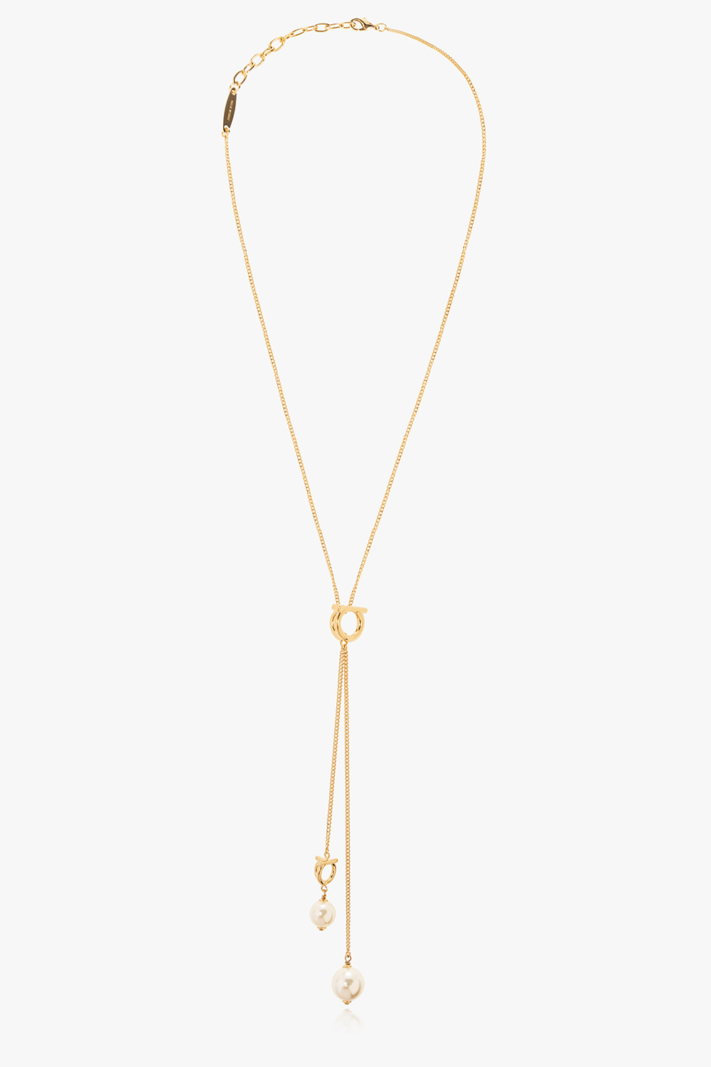 FERRAGAMO Brass necklace