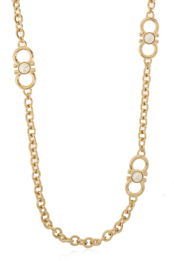 Salvatore Ferragamo Gancini necklace