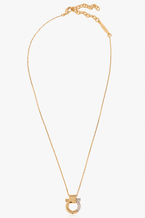 FERRAGAMO Brass necklace