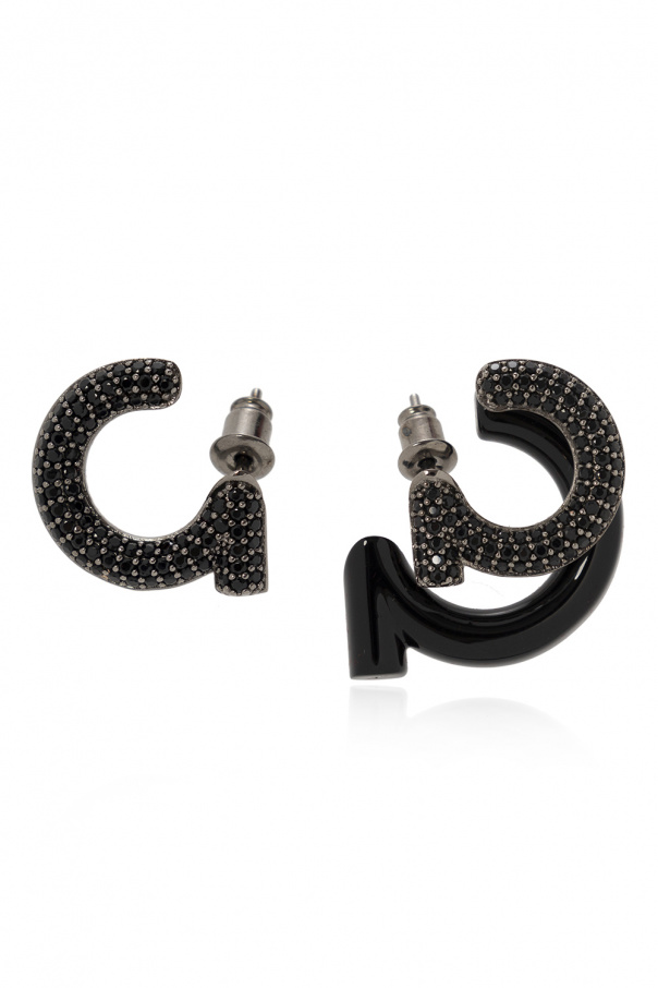 Salvatore Ferragamo Logo earrings