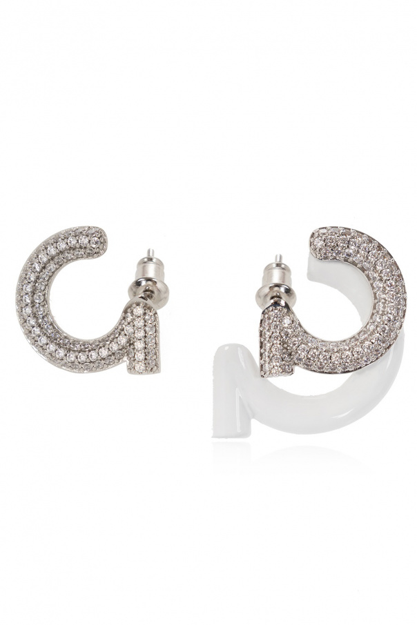 Salvatore Ferragamo Logo earrings