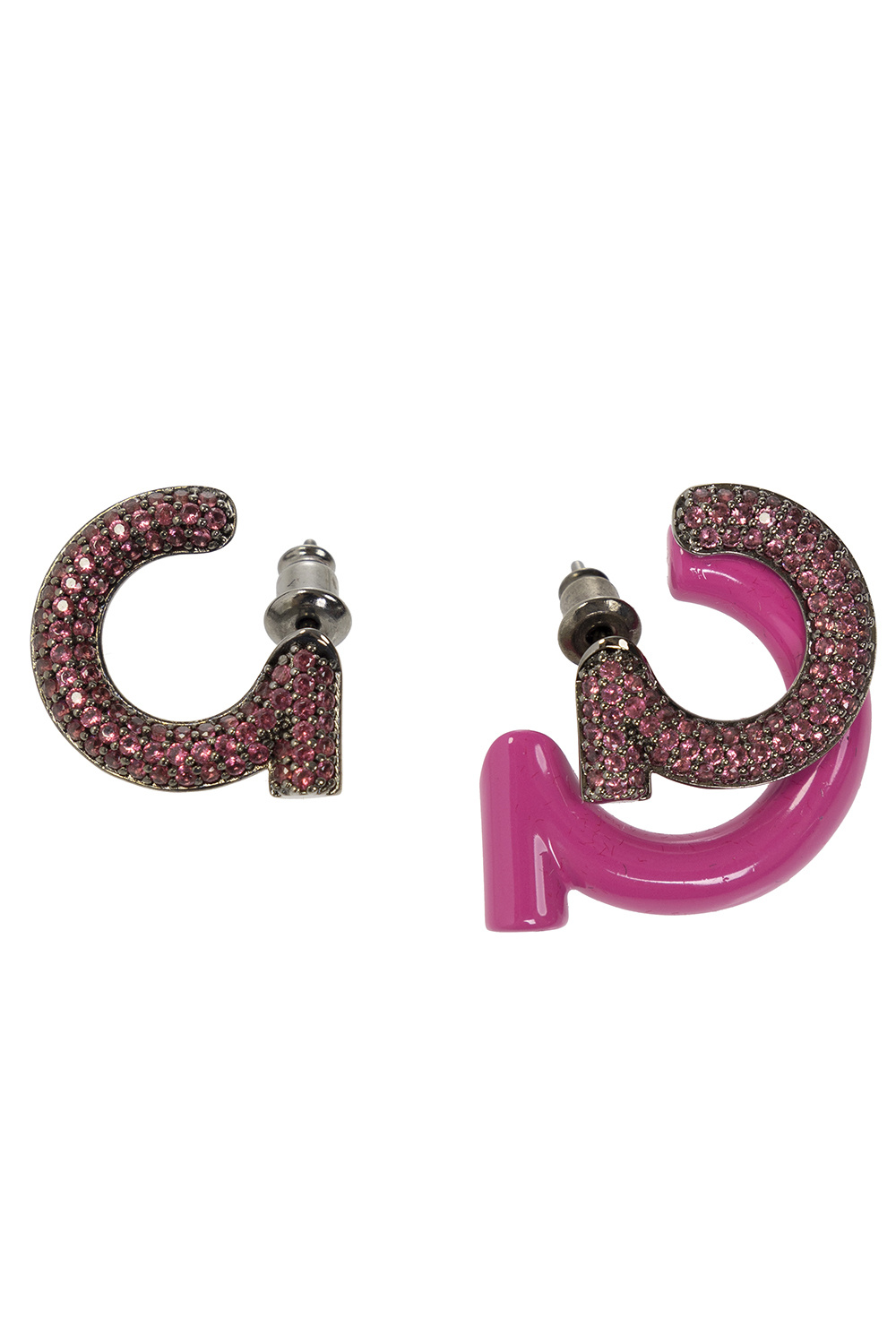 Salvatore Ferragamo Logo-shaped earrings