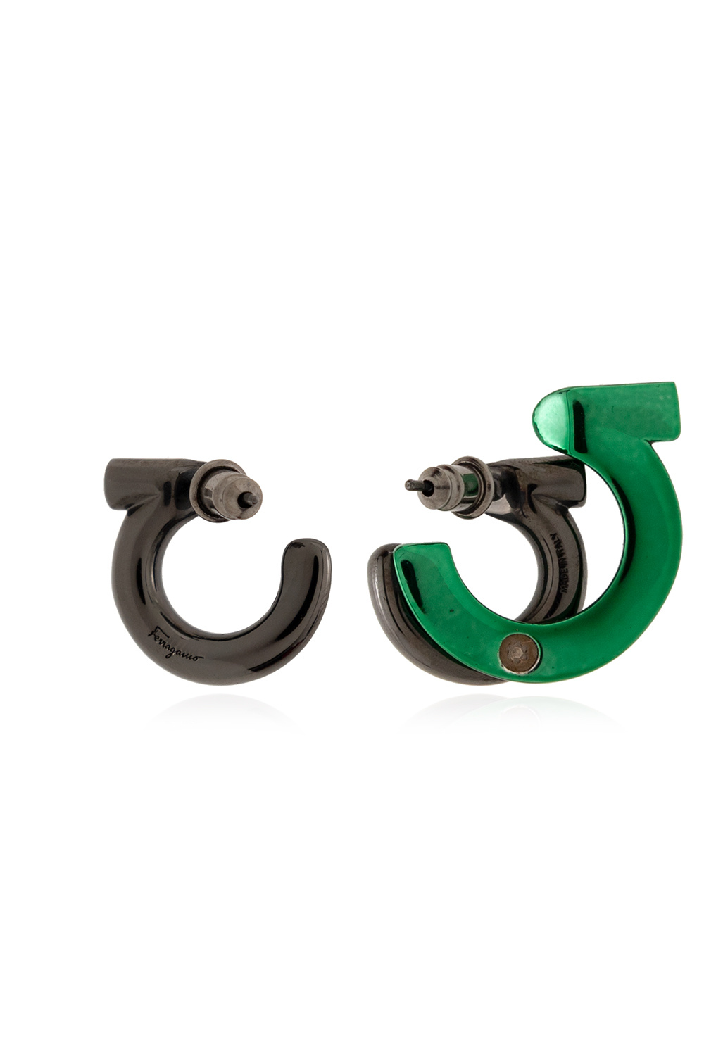 Salvatore Ferragamo Logo-shaped earrings