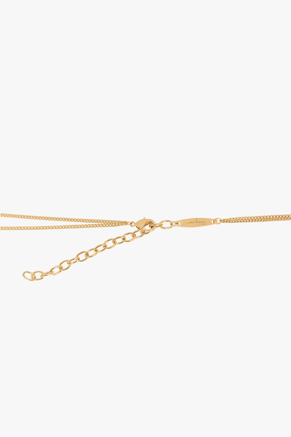 Salvatore Ferragamo Brass necklace