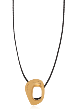 Long necklace with pendant