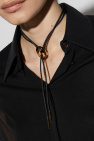 FERRAGAMO BLACK Long necklace with pendant