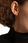 FERRAGAMO GOLD Logo earrings