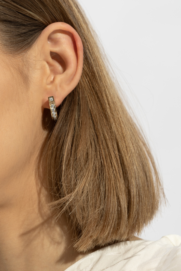 FERRAGAMO Crystal-encrusted earrings