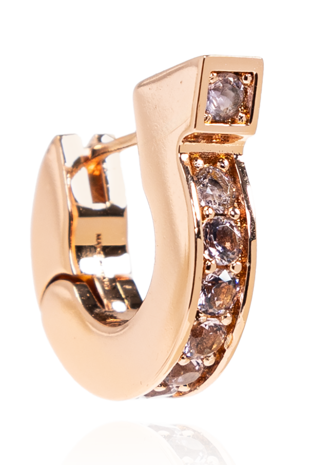 FERRAGAMO Pendientes con cristales brillantes