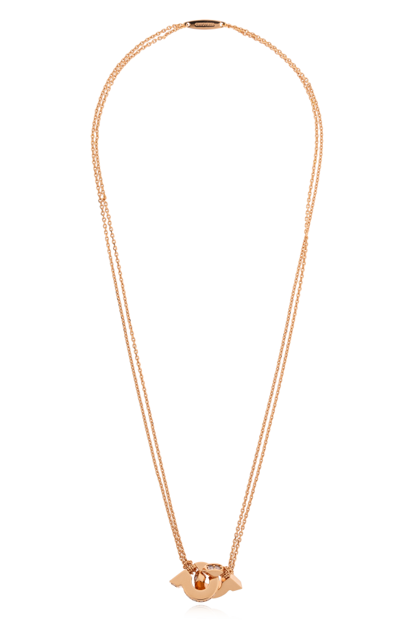 FERRAGAMO Halskette mit Anhänger in Form eines Logos