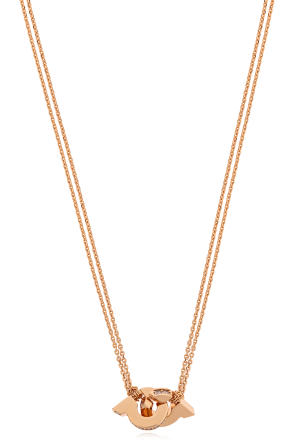 Halskette mit Anhänger in Form eines Logos