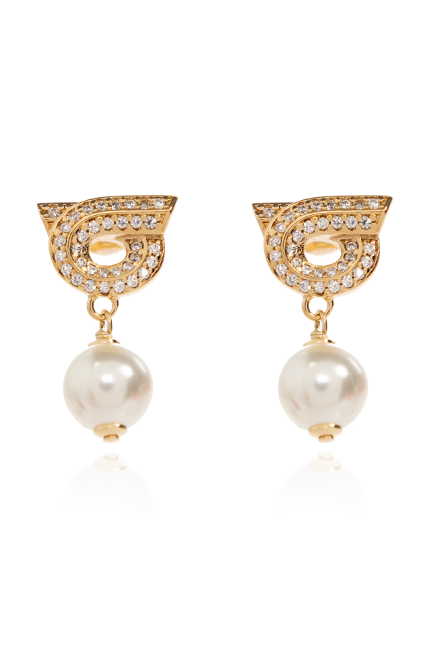 FERRAGAMO Earrings with Logo