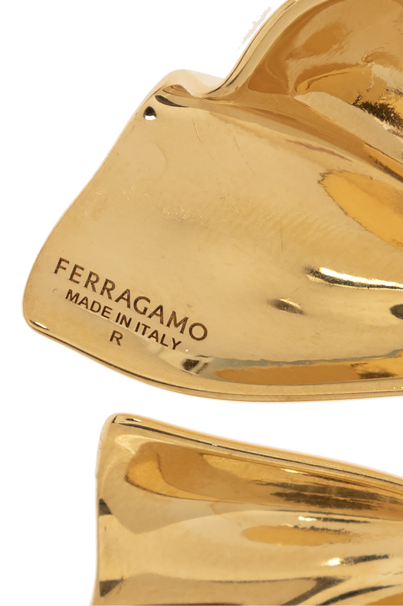 FERRAGAMO Brass earrings