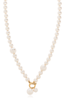 FERRAGAMO cream Short pearl necklace